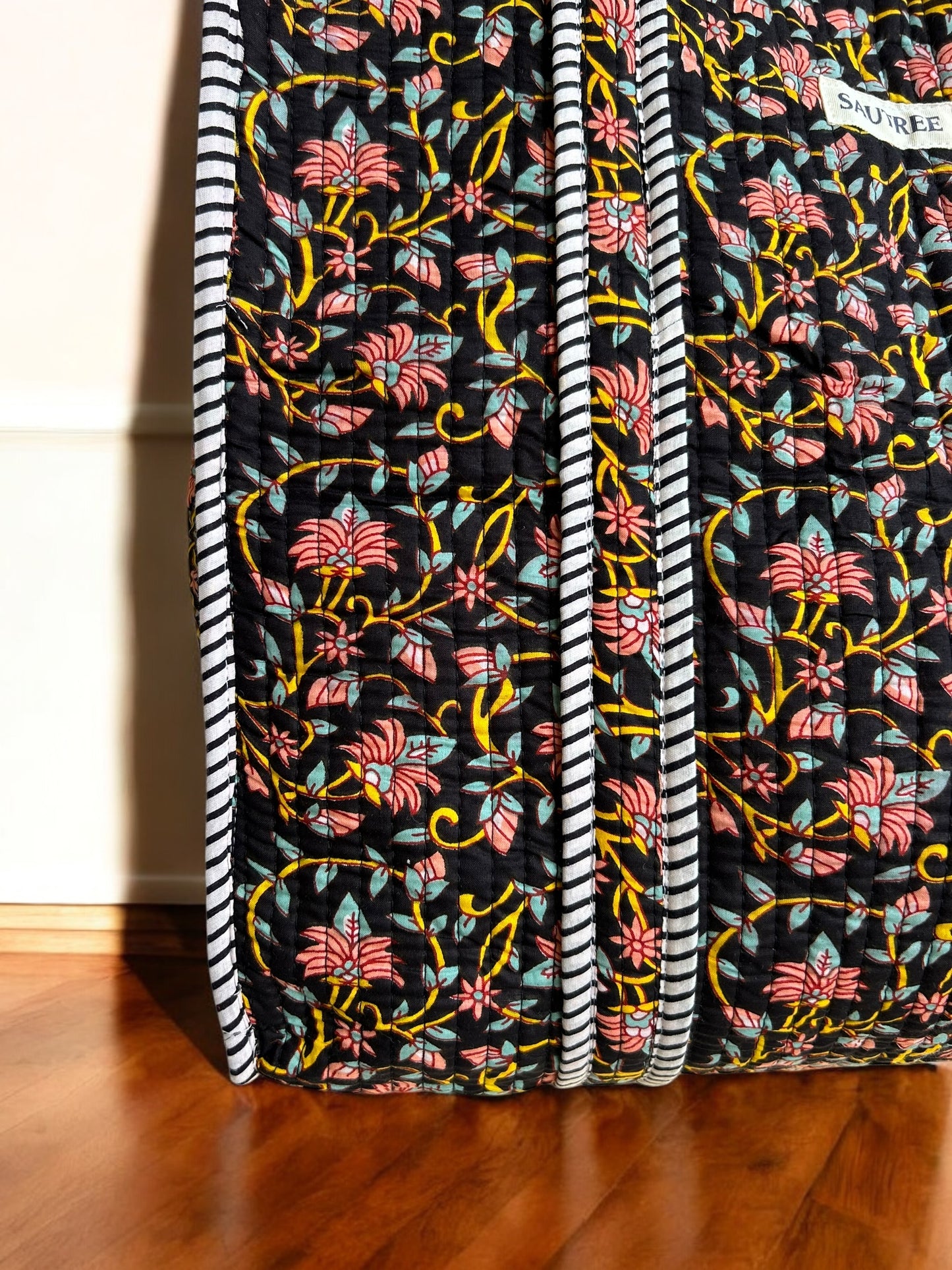 Amber Quilted Tote Bag