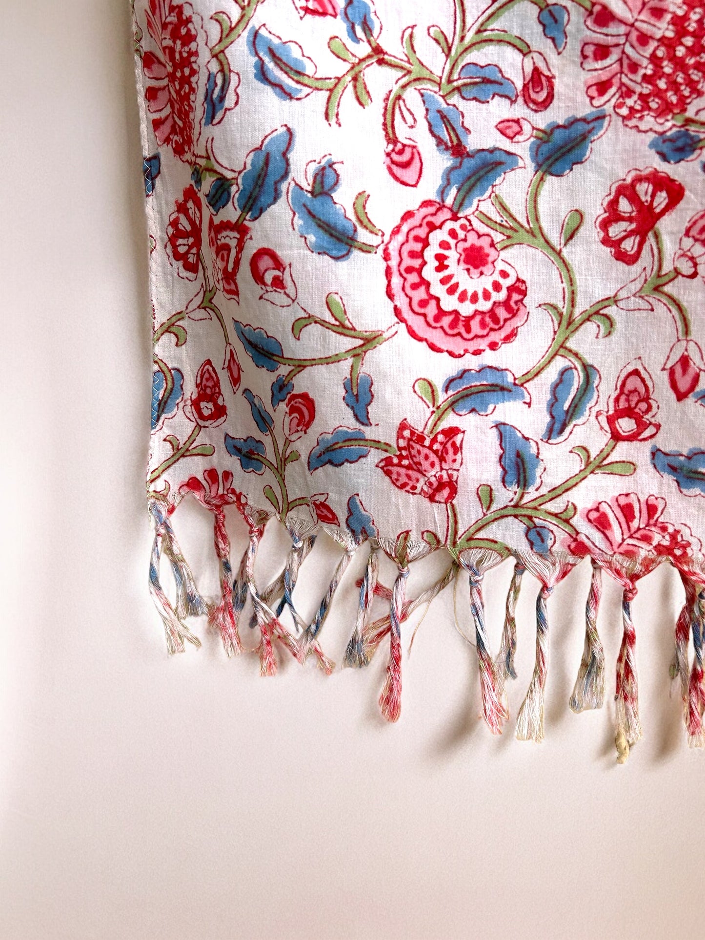 Chintz Hand Block Printed Scarf