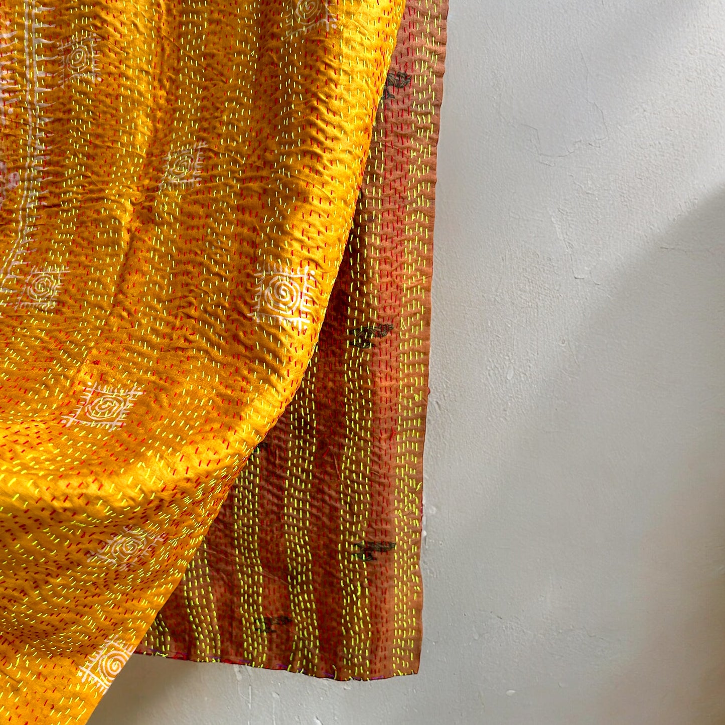 Harmony Silk Kantha Scarf