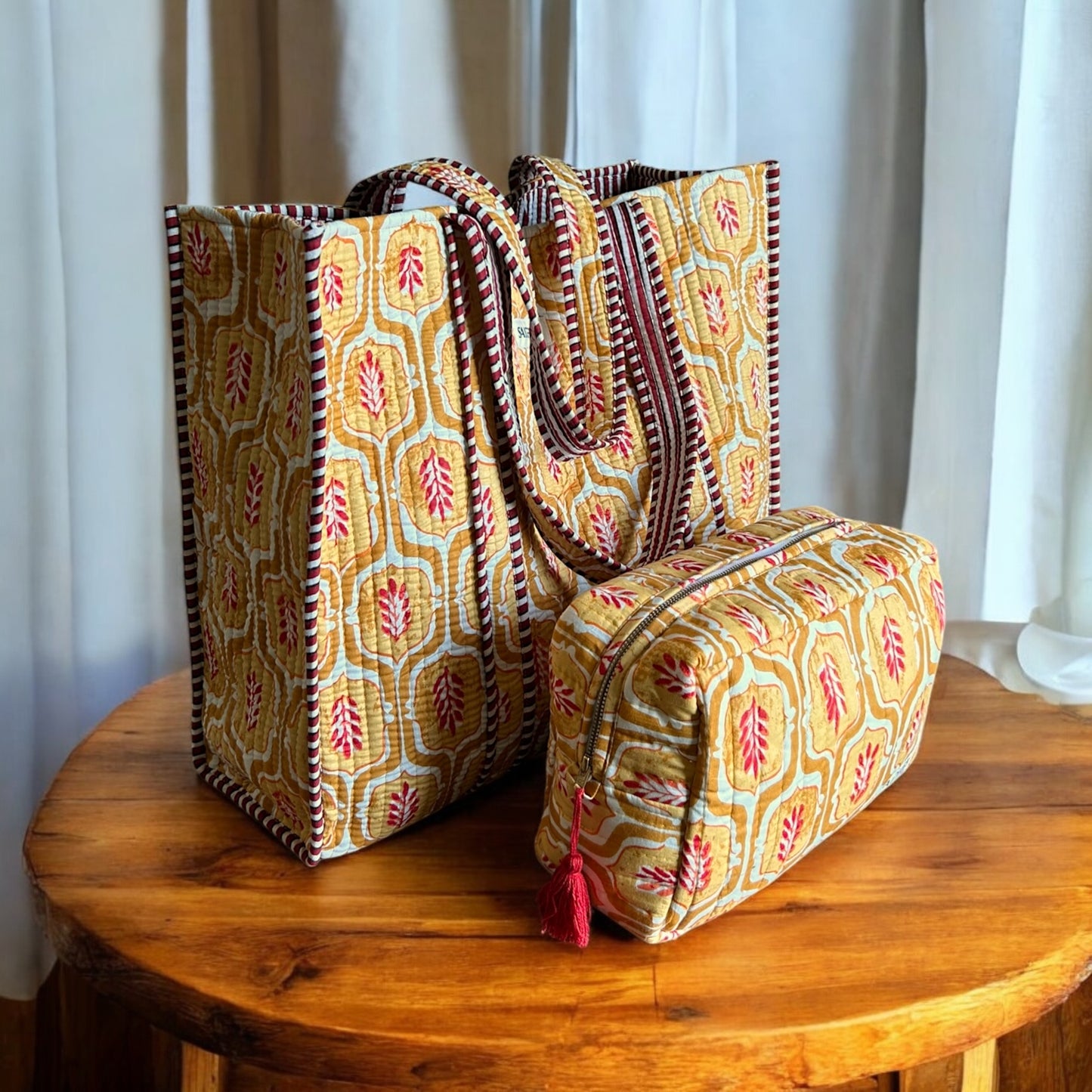 Ogee Yellow Everyday Set
