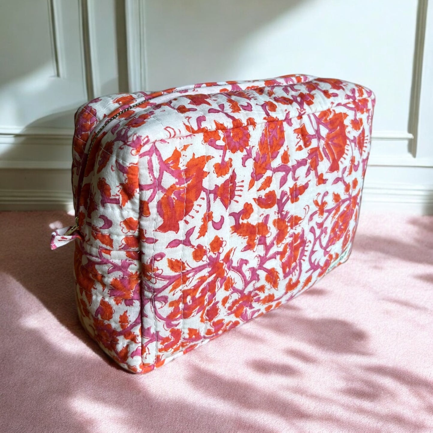 Bougainville Large Quilted Organiser
