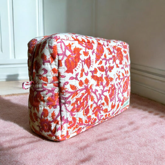 Bougainville Large Quilted Organiser