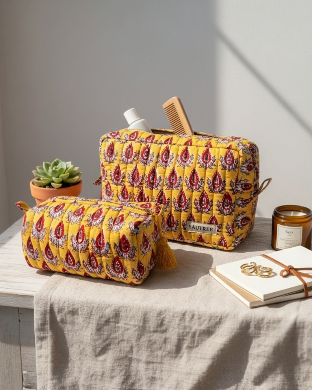 Thistle Flower Organiser Duo