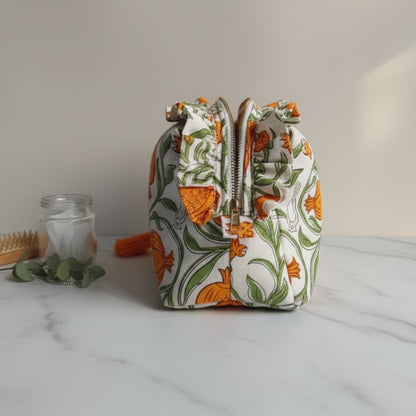 Gold Pomegranate Ruffle Organiser