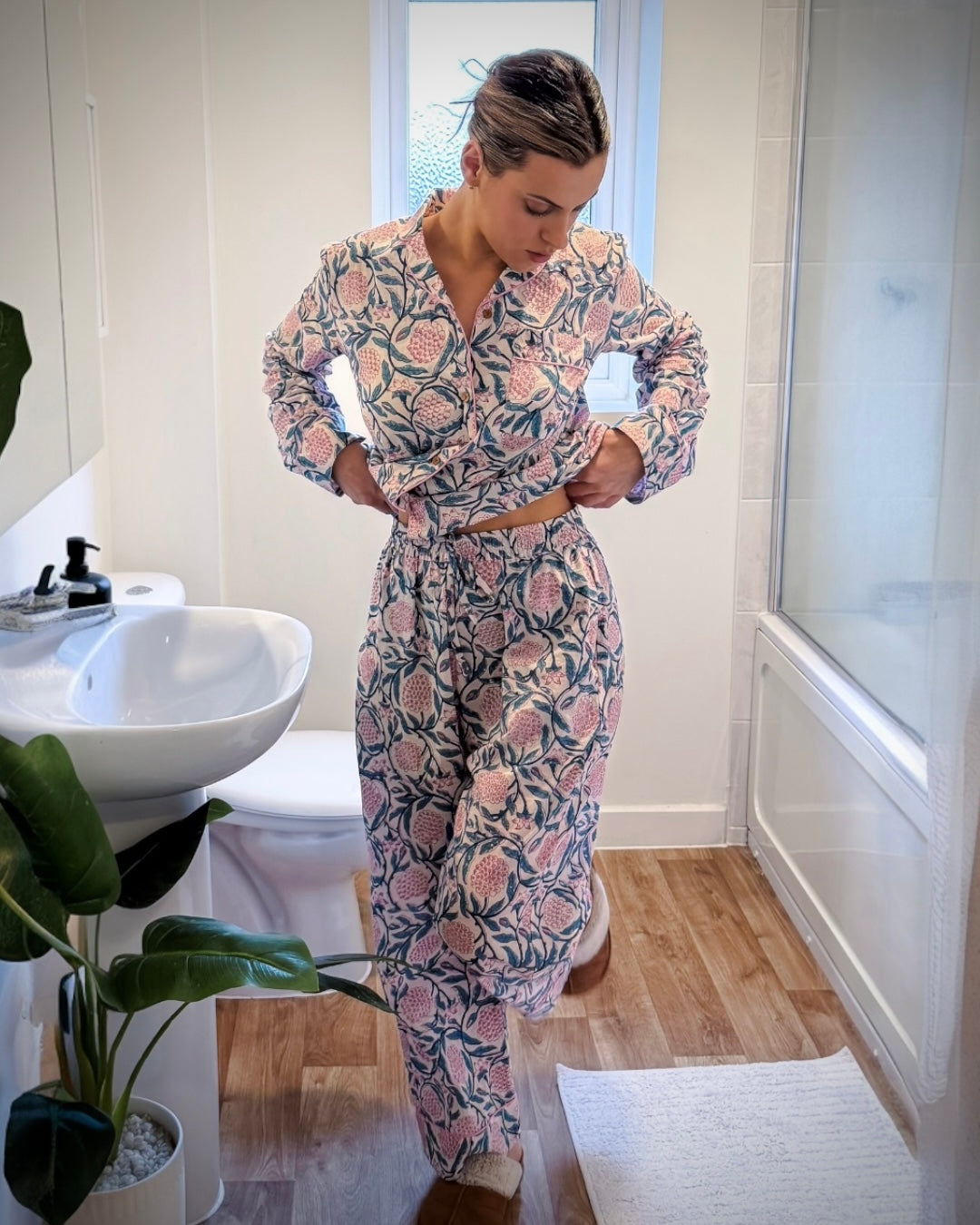 Blush Meadow Pyjama Set