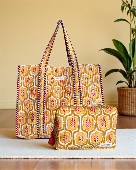 Ogee Yellow Everyday Set