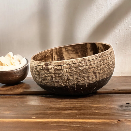 Circlet Coconut Shell Bowl | 100% Natural