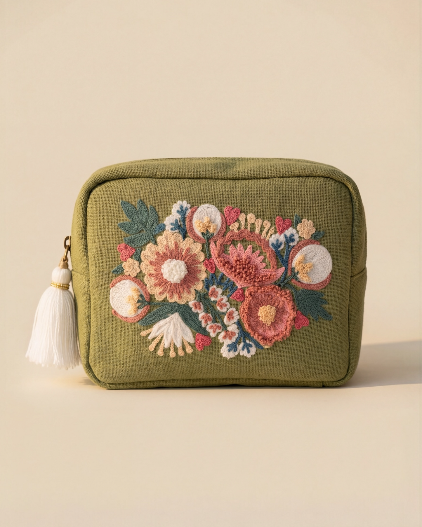 Serene Keepsake Organiser | Muted Olive