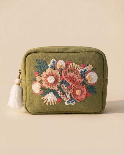 Serene Keepsake Organiser | Muted Olive
