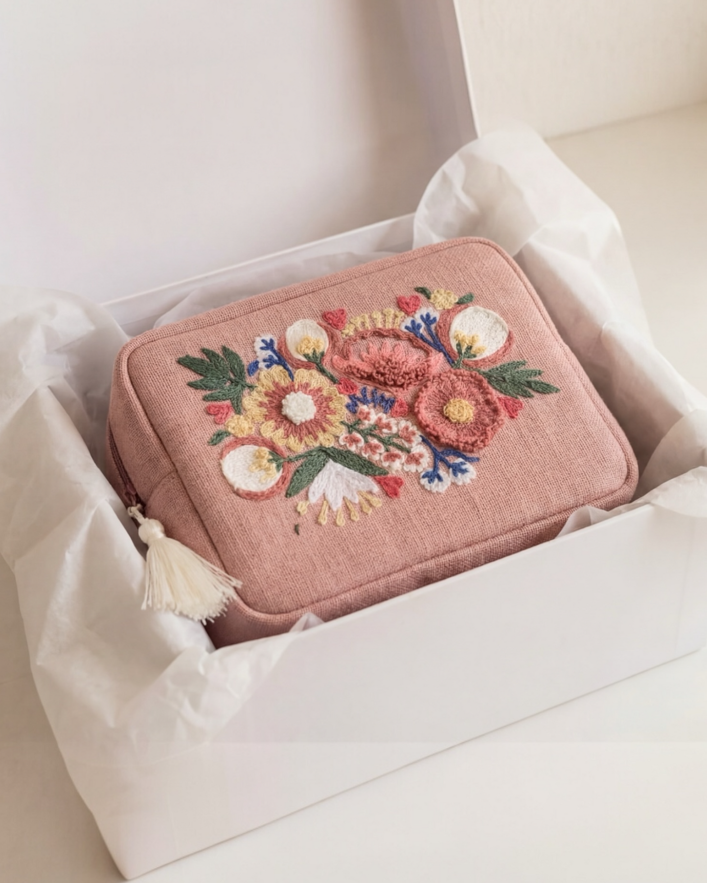 Grace Keepsake Organiser | Dusty Rose