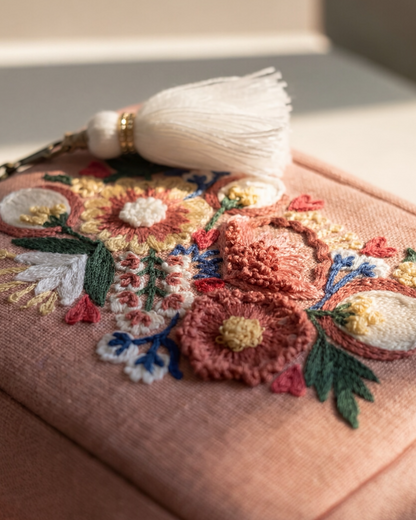Grace Keepsake Organiser | Dusty Rose