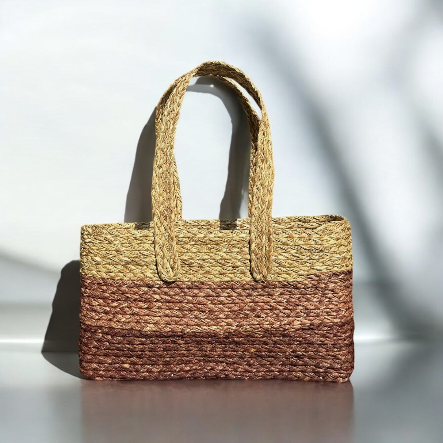 Natural Ombre Handmade Sabai Grass Bag