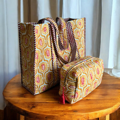 Ogee Yellow Everyday Set