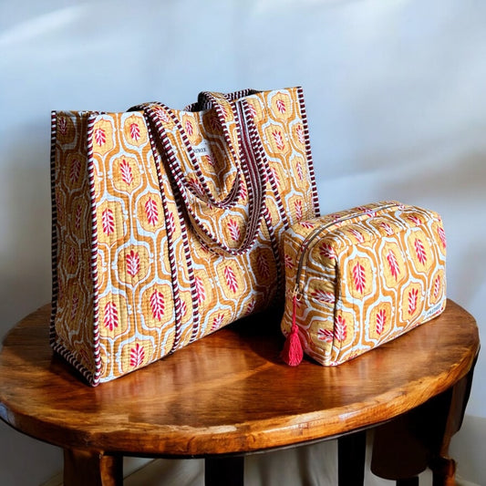 Ogee Yellow Everyday Set